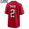 Tampa Bay Buccaneers Tröjor Kyle Trask 2 Nike Röd 2021 NFL Draft - Barn